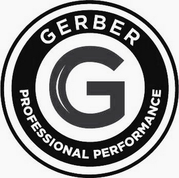 GERBER G PROFESSIONAL PERFORMANCE logo