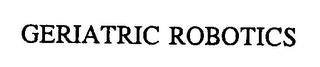 GERIATRIC ROBOTICS logo