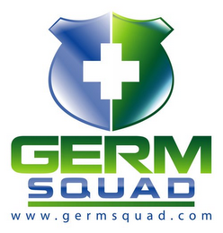GERM SQUAD WWW.GERMSQUAD.COM logo