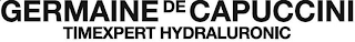 GERMAINE DE CAPUCCINI TIMEXPERT HYDRALURONIC logo