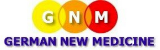 GERMAN NEW MEDICINE G N M logo