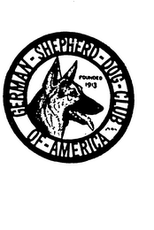 GERMAN SHEPHERD DOG CLUB OF AMERICA, INC. logo