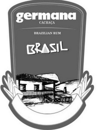 GERMANA CACHACA BRAZILIAN RUM BRASIL logo
