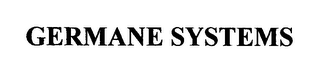 GERMANE SYSTEMS logo