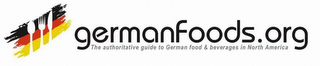 GERMANFOODS.ORG THE AUTHORITATIVE GUIDE TO GERMAN FOOD & BEVERAGES IN NORTH AMERICA logo
