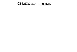 GERMICIDA ROLDAN logo