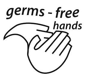 GERMS-FREE HANDS logo