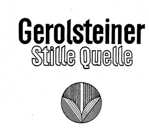 GEROLSTEINER STILLE QUELLE logo
