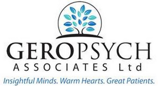 GEROPSYCH ASSOCIATES LTD INSIGHTFUL MINDS. WARM HEARTS. GREAT PATIENTS. logo
