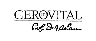 GEROVITAL H3 PROF DR A ASLAN logo