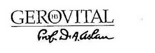 GEROVITAL H3 PROF. DR. A. ASLAN logo