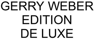 GERRY WEBER EDITION DE LUXE logo