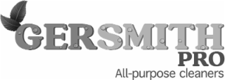 GERSMITH PRO ALL-PURPOSE CLEANERS logo