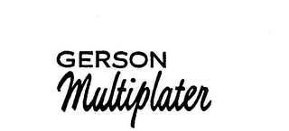 GERSON MULTIPLATER logo