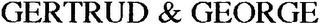 GERTRUD & GEORGE logo