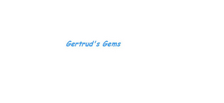 GERTRUD'S GEMS logo