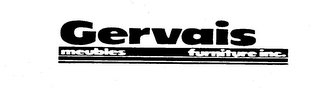 GERVAIS MEUBLES FURNITURE INC. logo