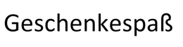 GESCHENKESPAß logo