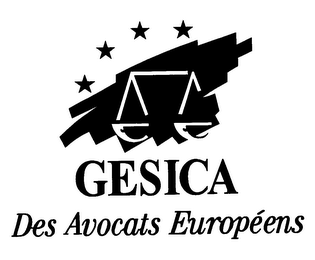 GESICA DES AVOCATS EUROPEENS logo