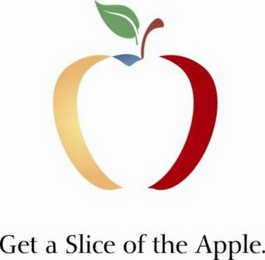 GET A SLICE OF THE APPLE. logo