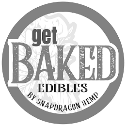 GET BAKED EDIBLES BY SNAPDRAGON HEMP logo