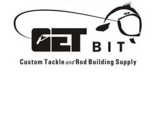 GET BIT CUSTOM TACKLE AND ROD BUILDING SUPPLY logo