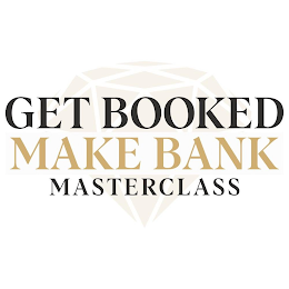 GET BOOKED MAKE BANK MASTERCLASS logo