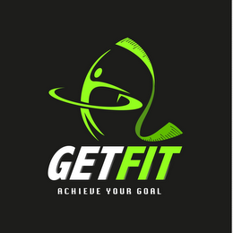 GET FIT ACHIEVE YOUR GOAL logo