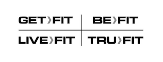 GET FIT BE FIT LIVE FIT TRU FIT logo
