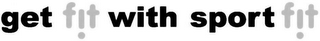 GET FIT WITH SPORTFIT logo