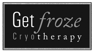 GET FROZE CRYOTHERAPY logo