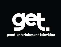 GET. GREAT ENTERTAINMENT TELEVISION logo