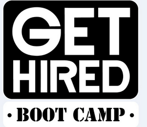 GET HIRED · BOOT CAMP · logo
