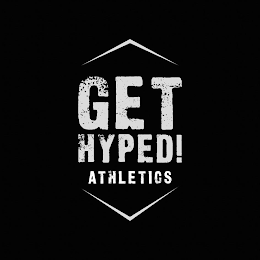 GET HYPED! ATHLETICS logo