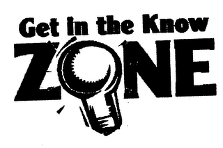GET IN THE KNOW ZONE logo