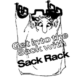 GET INTO THE SACK WITH SACK RACK logo