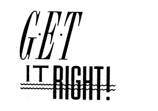 GET IT RIGHT ! logo