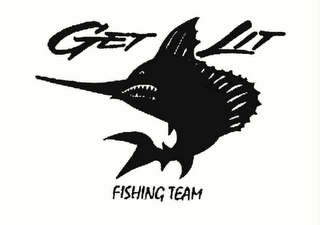 GET LIT FISHING TEAM logo