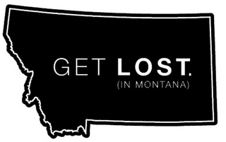 GET LOST. (IN MONTANA) logo
