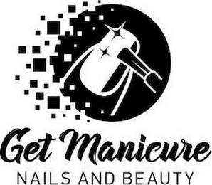 GET MANICURE NAILS AND BEAUTY logo