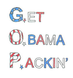 GET OBAMA PACKIN' logo