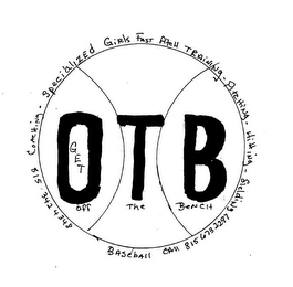 GET OFF THE BENCH OTB SPECIALIZED GIRLS FAST PITCH TRAINING - PITCHING - HITTING - SLIDING BASEBALL CALL 815 673 2297 815 342 4348 COACHING - logo