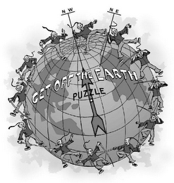 GET OFF THE EARTH PUZZLE N W N E logo
