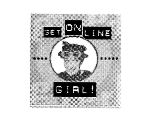 GET ON LINE GIRL! logo