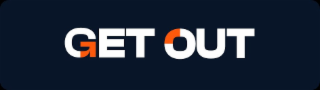 GET OUT logo