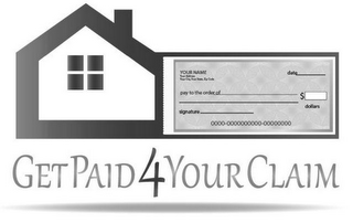 GET PAID 4 YOUR CLAIM logo