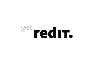 GET REDIT. logo