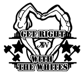 GET RIGHT WITH THE WHITES JYW logo