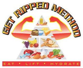 GET RIPPED METHOD EAT · LIFT · HYDRATE logo