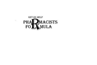 GET RX HELP PHARMACISTS FORMULA logo